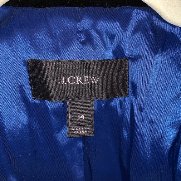 J Crew Wool Blazer Size 14 - Picture 2 of 7